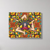 Trinacria Sicilia Canvas Afdruk (Voorkant)
