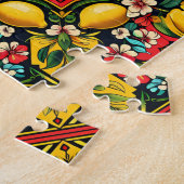Trinacria Sicilian Puzzle Legpuzzel (Zijkant)