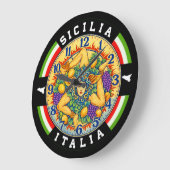 Trinacria Sicilië Italië Grote Klok (Hoek)