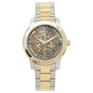Trinacria Sicilië Italië  Horloge