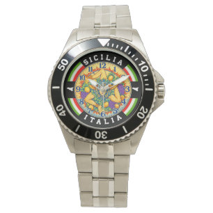 Trinacria Sicilië Italië  Horloge