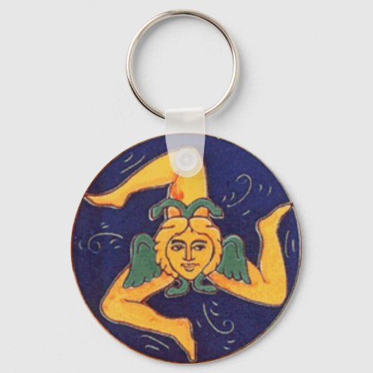 Trinacria-Sleutelhanger Sleutelhanger (Voorkant)