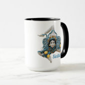 Trinacria van Sicilië, symbool met drie poten Sici Mok (Voorkant rechts)