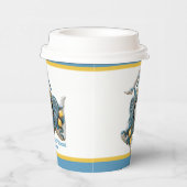 Trinacria van Sicilië, symbool met drie poten Sici Papieren Bekers (Rechts)