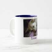 Trinah Tweekleurige Koffiemok (Voorkant links)