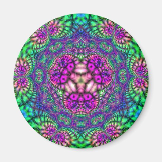 Trinary Cellular Mosaic Magnet (Voorkant)