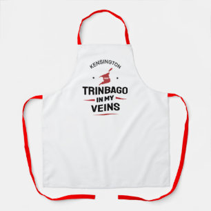 Trinbago in My Aderen Trini Trots WIT Schort