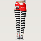Trini 2D Bone (bewerkbaar) Leggings (Voorkant)