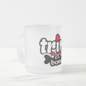 Trini 2D Bone Matglas Koffiemok (Voorkant links)