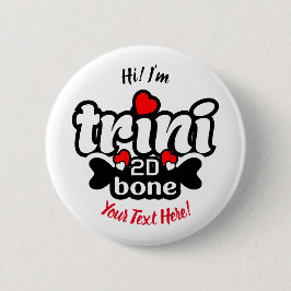 Trini 2D Bone Ronde Button 5,7 Cm