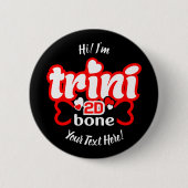 Trini 2D Bone Ronde Button 5,7 Cm (Voorkant)