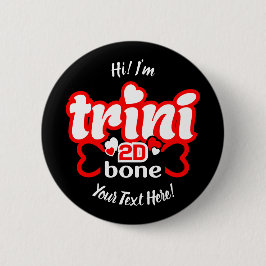 Trini 2D Bone Ronde Button 5,7 Cm