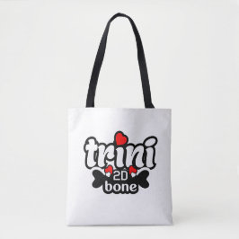 Trini 2D bot (2 zijdig) Tote Bag