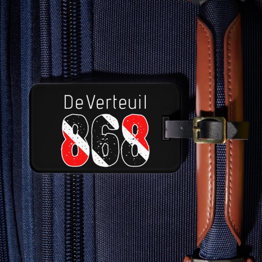 TRINI 868 ZWART BAGAGELABEL (Voorkant Insitu 4)