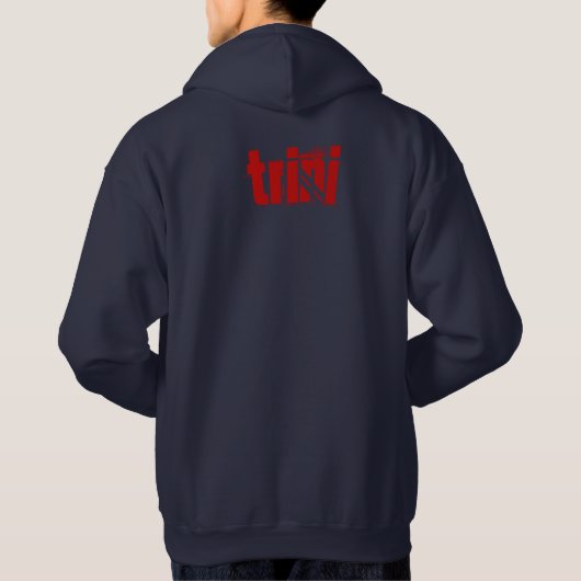 Trini Area Code Hoodie 868 (Achterkant)