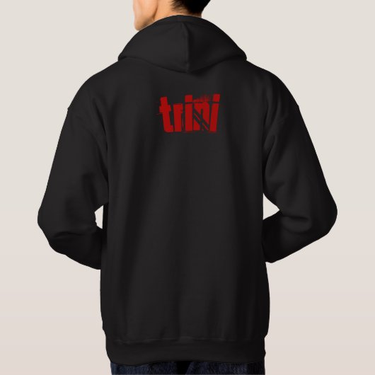 Trini Area Code Hoodie 868 (Achterkant)