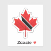 Trini-Canadees Sticker (Vel)