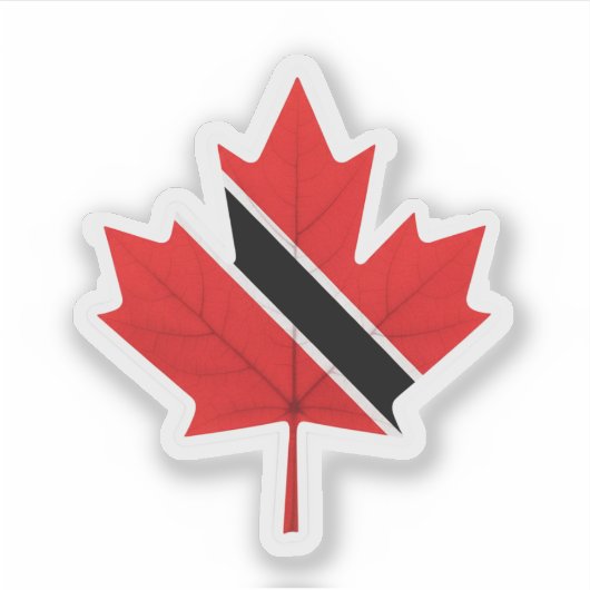 Trini-Canadees Sticker (Voorkant)