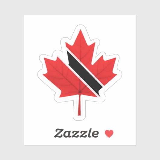 Trini-Canadian Sticker (Vel)