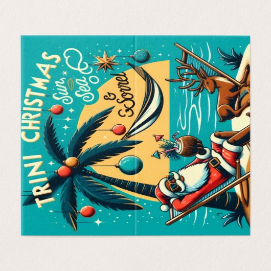 TRINI CHRISTMAS 2 FOLDED CARD KAART (Buitenkant ongevouwen)