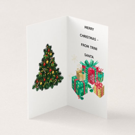 TRINI CHRISTMAS POSTCARD KAART (Binnen)