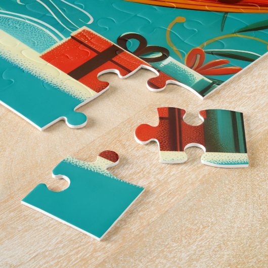 Trini Christmas Puzzle  Legpuzzel (Zijkant)