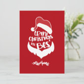 TRINI CHRISTMAS RE'L BES FEESTDAGENKAART (Staand voorkant)