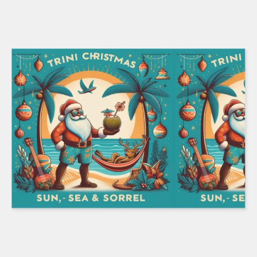 Trini Christmas Wrapping Paper Bundle (Voorkant 2)