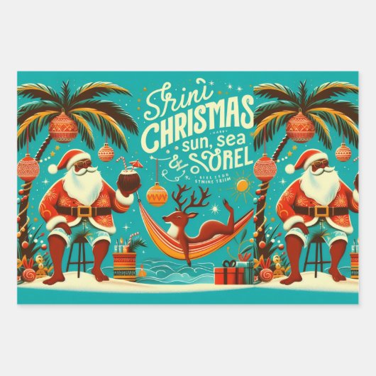 Trini Christmas Wrapping Paper Bundle  (Voorkant)