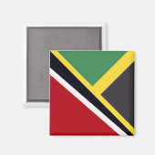 Trini Jamaican Flag | Vlag Trinidad Jamaica Magneet (Voorkant / Achterkant)