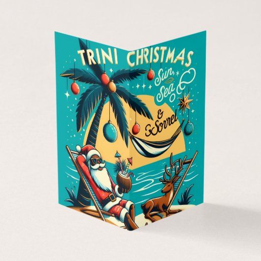 TRINI KERST 2 VOUWKAART KAART (Buitenkant)