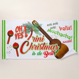 Trini Kerst is de Beste / Marac en Cuatro Strandlaken