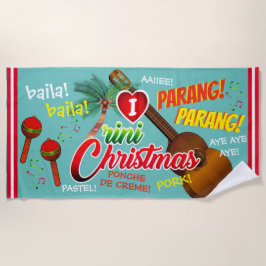 Trini Kerst is de Beste / Marac en Cuatro Strandlaken