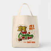 Trini-kerst is nog steeds het beste met cuatro op tote bag (Voorkant)