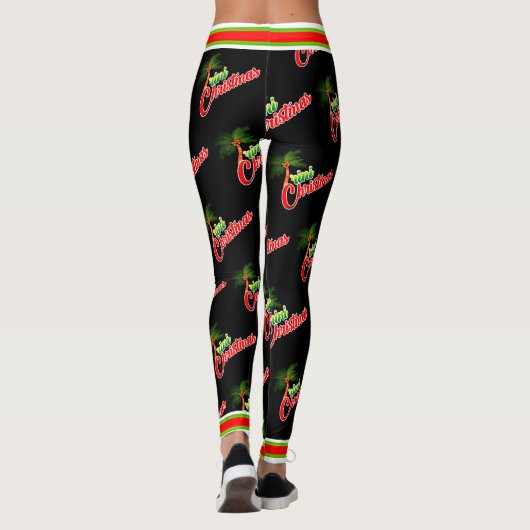Trini-kerst Leggings (Achterkant)