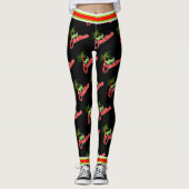 Trini-kerst Leggings (Voorkant)