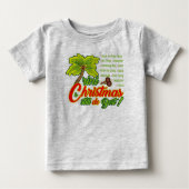 Trini-kerstman-Baby Romper (Voorkant)