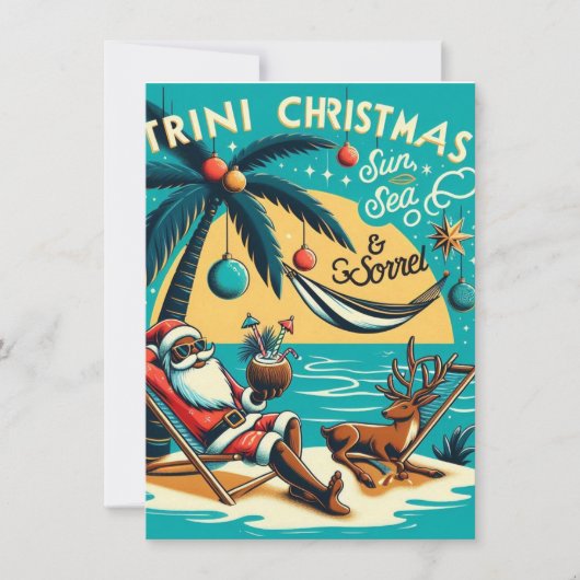 Trini Kerstmis 2 Feestdagenkaart (Voorkant)