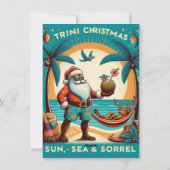 Trini Kerstmis Feestdagenkaart (Achterkant)