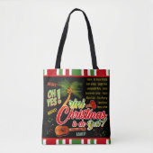 Trini Kerstmis is de beste op BLACK Tote Bag (Voorkant)
