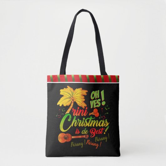 Trini Kerstmis is de beste Tote Bag (Voorkant)
