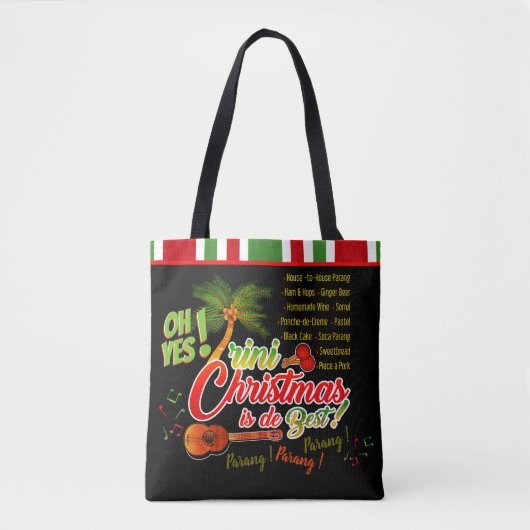 Trini Kerstmis is de beste Tote Bag (Voorkant)