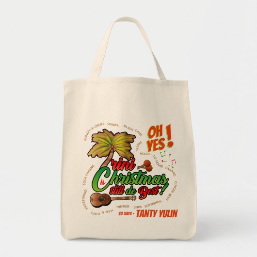 Trini Kerstmis is nog steeds het beste met cuatro Tote Bag (Voorkant)