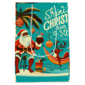 Trini Kerstmis Medium Cadeauzakje (Achterkant)