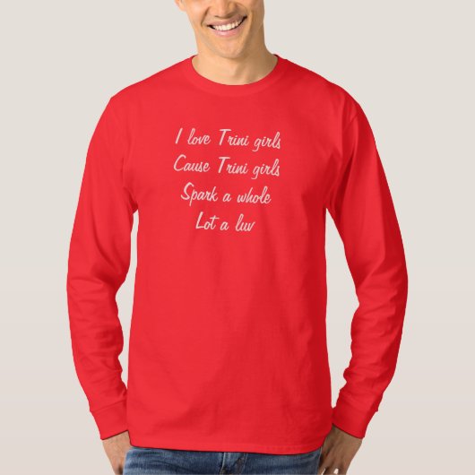 Trini meisjes t-shirt (Voorkant)
