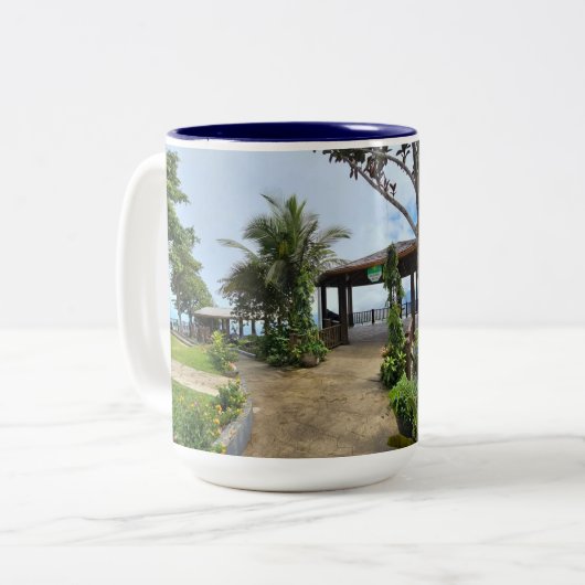 Trini Mug 15oz Tweekleurige Koffiemok (Voorkant links)