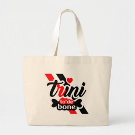 Trini naar de Bone Grote Tote Bag