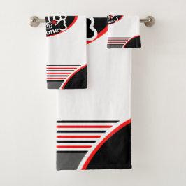 Trini-naar-de-boon op uw kleur bad handdoek