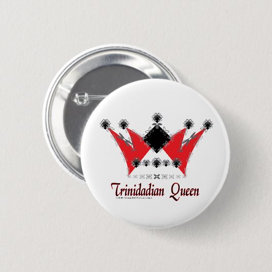 Trini Queen Button (Voorkant /achterkant)