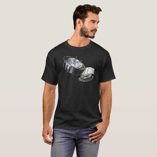 Trini Steel Pan T-shirt (Voorkant volledig)